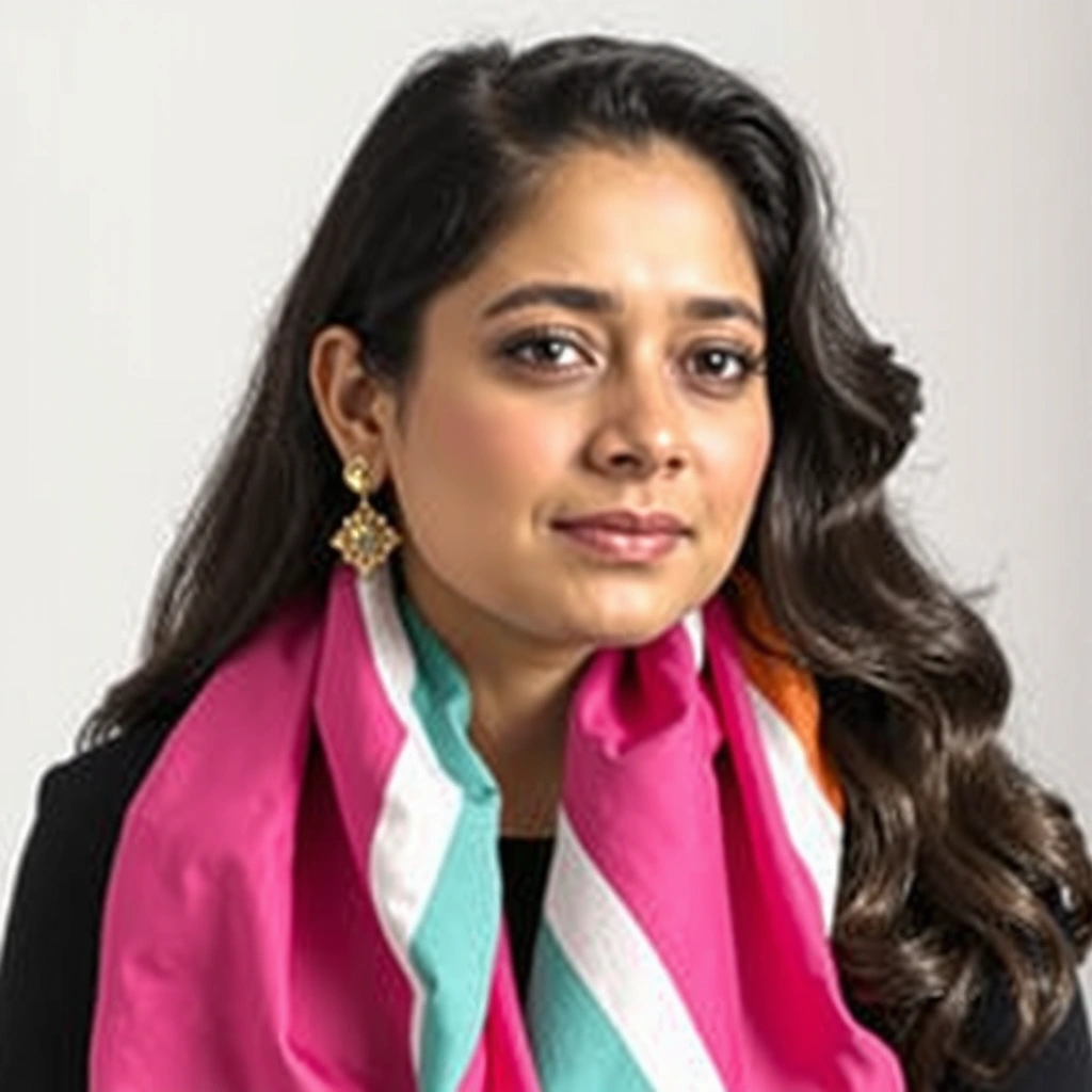 Portrait of Maya Singh, Creative Director at designloom