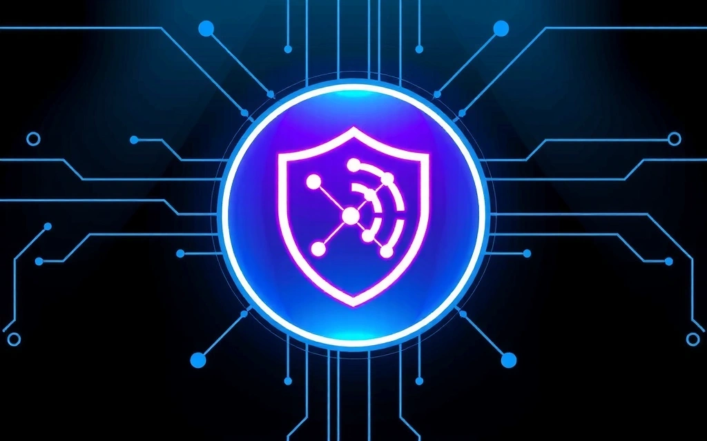 Cyber security shield protecting data